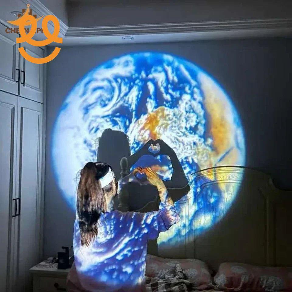 Mini Projection Lamp, Projector Lights with 2 Projection Film.