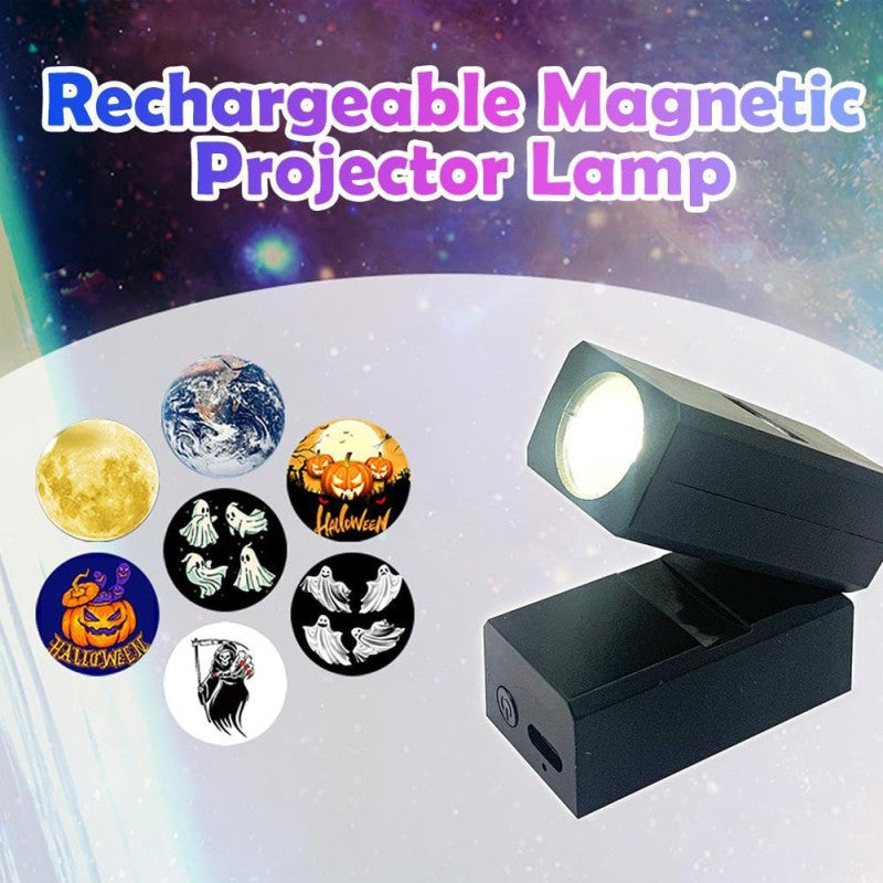 Mini Projection Lamp, Projector Lights with 2 Projection Film.