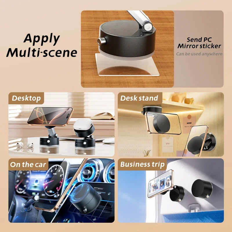 Vaccum Magnetic Vlogging  Mobile Holder Iphone & Android