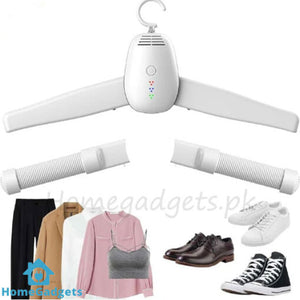 "Multi-Functional Folding Dryer Hanger – Portable Clothes Drying Rack