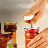 Heavy-Duty Stainless Steel Jar Opener, Lid Remover Tool